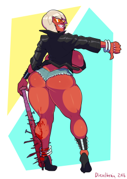 dieselbrain:  a commission for MM9K’s oc