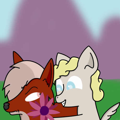 pony-unknown:  Little skit with two of the characters i’m working on for a future blog. Enjoy :3  x3!