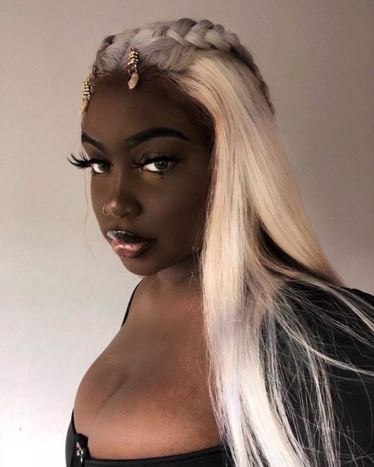 Black Girl With White Hair Tumblr