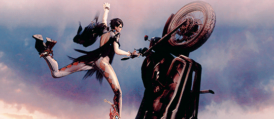 dailybayonetta:Time to go vroom!