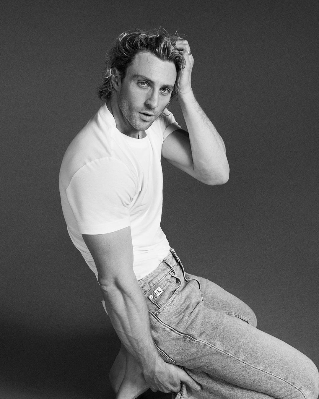 - Aaron Taylor-Johnson for Calvin Klein | Spring...