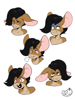 meganemausu: lil expression set for @kennytheken!