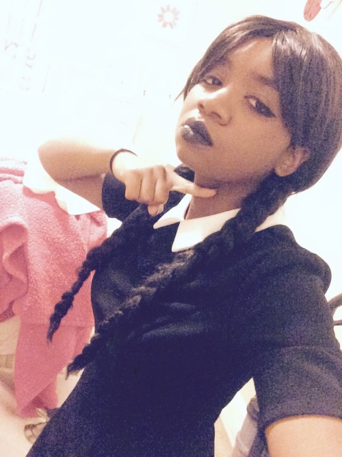 interncastiel:  Blackout: Wednesday Addams Edition