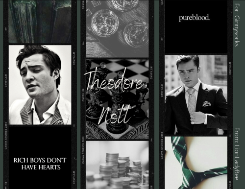 Theo Nott - Post Hogwarts / @sarberry-Gifted for Love Fest 2021 by The Fairest of The Rare 18+ (Face