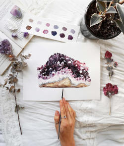 sosuperawesome:  Art Prints and Posters by Annie Tarasova on Etsy See our ‘watercolor’ tag  Follow So Super Awesome: Facebook • Pinterest • Instagram  