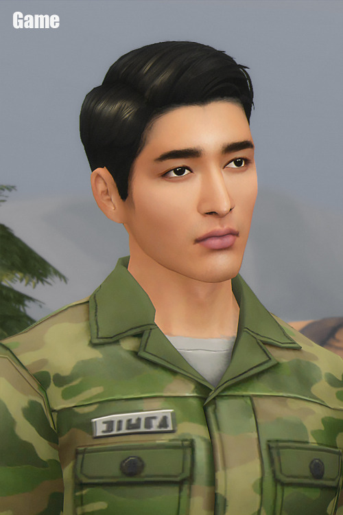 Lost in Green is a project that contains one new hairstyle, military outfit for the base game and si