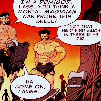 magniflorious:  betterthanlegos:  Pairing —-> James Howlett and Hercules (X-Treme X-Men)  I miss them already. *sniffle* 