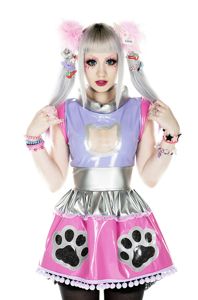 mashyumaro:Me modelling for magicalulala and her brand Kiss Me Kill Me for the second