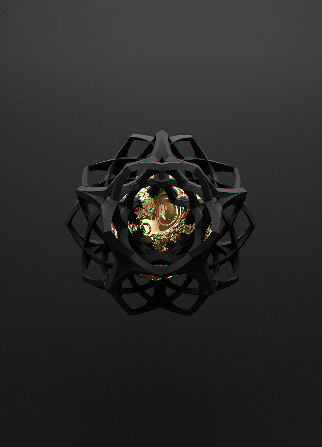 pankurios-templeovarts:  All Black But Gold by Andre Larcev.
