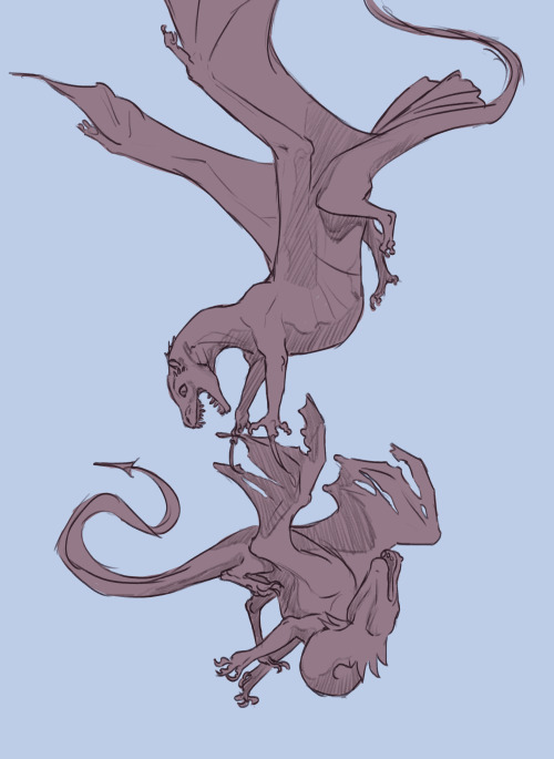 iris-of-the-lambs:Been wanting to do a wing-walking dragon for a while, but could never decide on wh