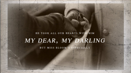 ymbrynesandpeculiars: “Yes, they were admirers, paramours, sweethearts.”