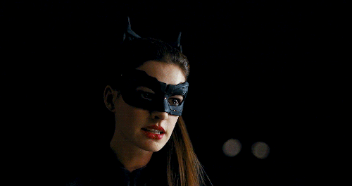 wondrwoman: What’s the matter, Cat got your tongue? Anne Hathaway as Selina Kyle/Catwoman in T
