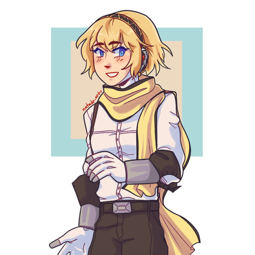 natade-arts: i love aigis….. i love ryoji(’s outfit)…. this is the Only logical 