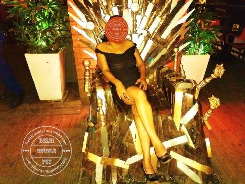 Grand Empress of the Game of Thrones. Don’t miss the see-through dress.