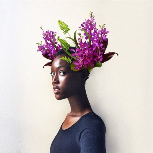dynamicafrica:  “they,didn’t allow you to bloomto be delicate and blossomto be delicate and witherbut who aretheyanyways?you don’t need their permissionto grow”Flower.Artworks by:Lakin OgunbanwoVelma RossaLawrence AgyeiNadine IjewereNadine