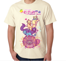 yamino:  It looks like the shirts might not be sent to me before Anime Boston. Argh! They will eventually be available online though, and ready in time for Conneticon! Speaking of the shirts, can you help me decide what color to print them on?  I’m