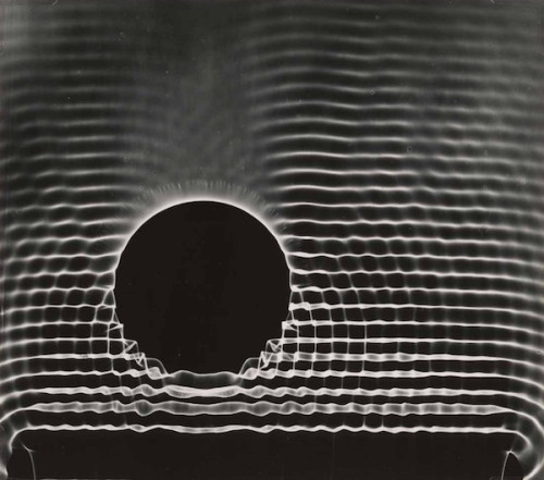 arpeggia:Berenice Abbott - Behavior of Waves, c.1960 (top Wave Interference Pattern, c.1960 (bottom)