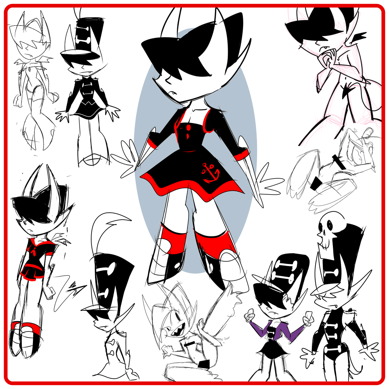 pan-pizza:  Emo Reggie ConceptI love her so much and finally come up with a default