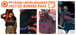 I just uploaded the ŭ and บ reward packs to Patreon.Big thanks to everyone supporting my comic and artwork! Without your support, I wouldn’t be able to keep doing this 