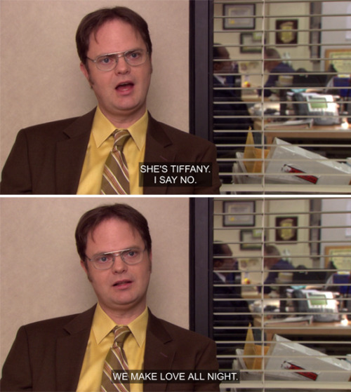 Porn Pics dwight-schrutes:  a criminal masterind