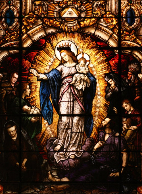 theraccolta:  Immaculate Mary, refuge of sinners, pray for us!