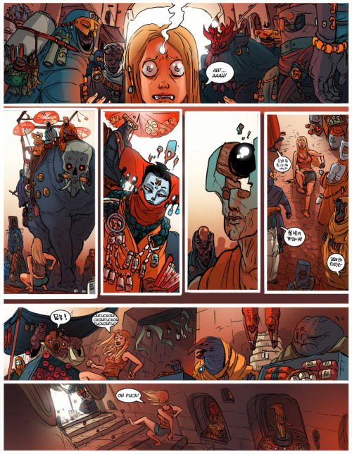 orbitaldropkick:The entirety of Kill Six Billion Demons is in color, in case you needed another re