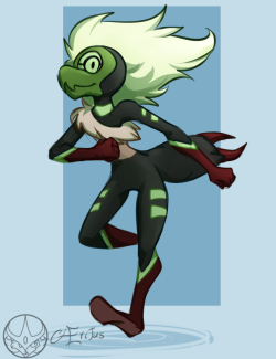 SHE’S SUCH A CUTIEAND SHE MAKES CRACKLING NOISESLove centipeetle