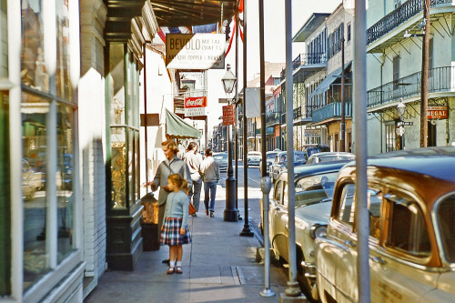 Porn photo nevver:  Kodachrome, New Orleans 1956 
