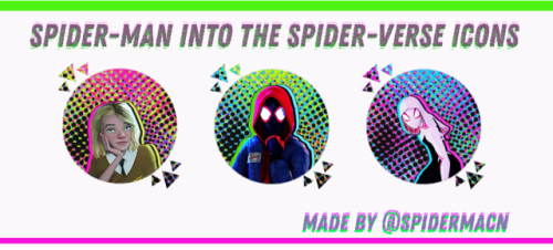 spidermacn:  under the cut, you’ll find 24 Miles Morales and Gwen Stacy (into the Spider-verse