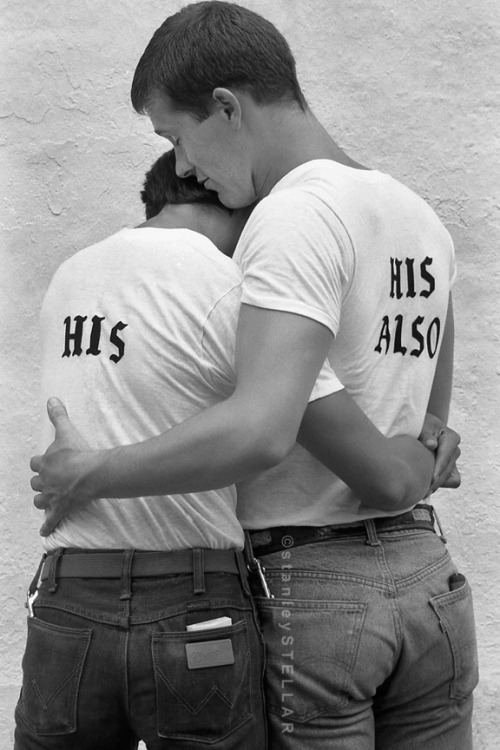 stanleystellar: HIS - HIS ALSO Gay Pride Day, NYC 1980 / © stanleySTELLAR 