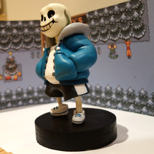 niksync:  Sans the Skeleton figurine!Sans porn pictures