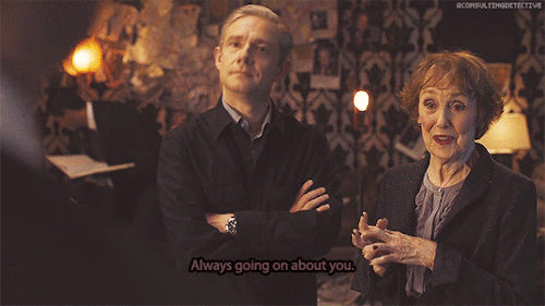 aconsultingdetective: ∞ Scenes of Sherlock He thinks you’re clever, poor old Sherlock.