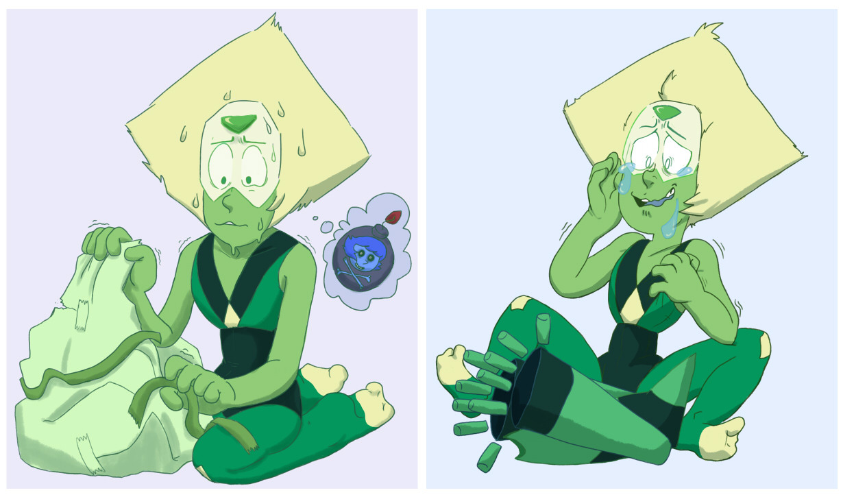 kaguuu:  I really want Lapis forgive Peridot, and be the one getting her body part