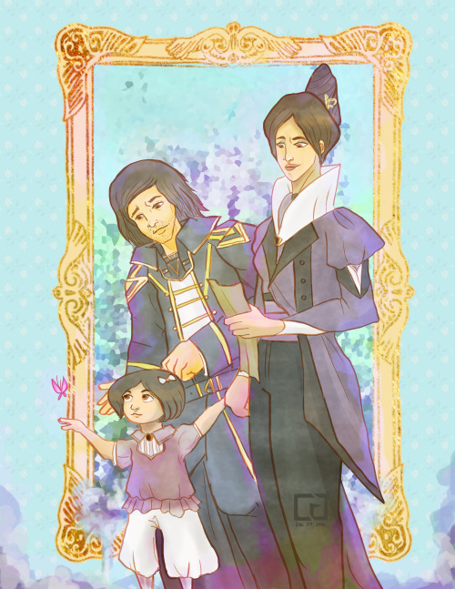Picture Perfect FamilyDuring a time when Emily was still young, but Corvo and Jessamine were young t