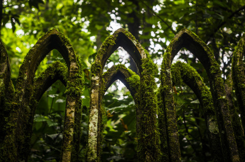 90377:    Jardín surrealista de Edward James by Kevin Gerbel Xilitla, San Luis Potosí, MEXICO   