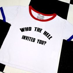 omweekend:  WHO THE HELL INVITED YOU???? Back in stock😃 #omighty WWW.O-MIGHTY.COM