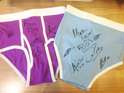 Sugarscape — WIN: This American Apparel underwear SIGNED by