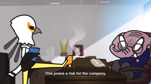 ladyloveandjustice:  So. Aggretsuko is continuing to be fantastic. Also, there’s this lovely follow-up: I am so here for all this good ladies looking out for each other in the workplace content. 