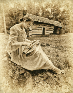 &ldquo;Mountain Dulcimer&rdquo; Melissa Troutt, in an earlier age.-jerrysEYES