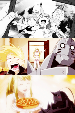 jynersoly: FMA week | day 3 -&gt; alliances: the elric brothers + winry