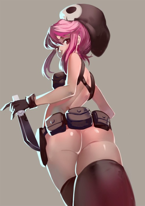 thehentaidragonreawakens:  Nonon’s Booty ;3  (Her character is over 18 years old)