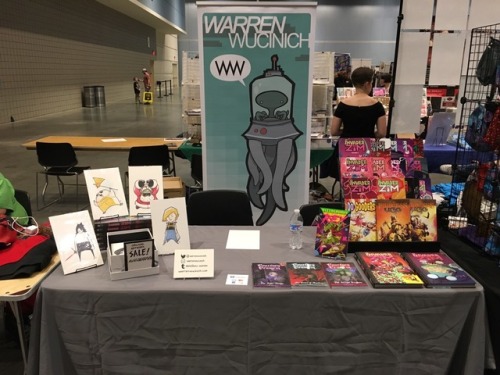 Oh hey! I’m doing a convention thing at the Oak City Comicon AA116!