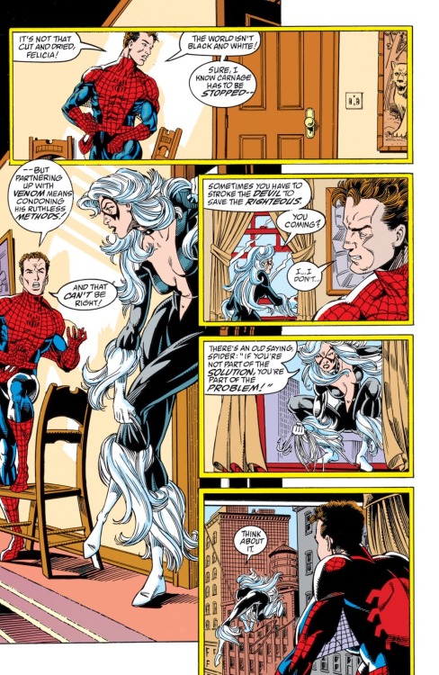 hellzyeahthewebwieldingavenger: No Adj #35 This is from Maximum Carnage and re-reading this I’m give