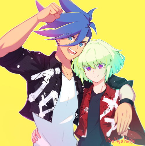 Lots of Promare art from my twitter~