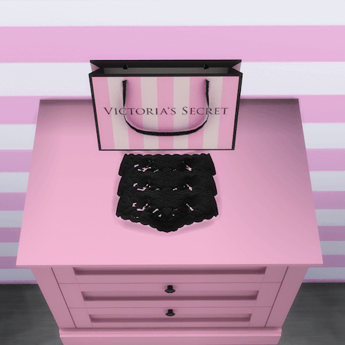 Victoria&rsquo;s SecretDeco UnderwearUnless your sims wanna go commando, they’ll need these DOWNLOAD