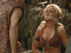 thegagproject:  Jennifer O’ Dell in The Lost World (TV series). She got gagged. A lot…