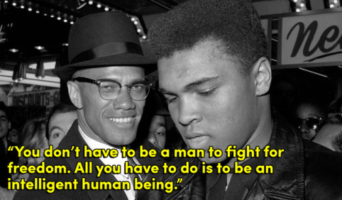 the-movemnt:  Tuesday marks 52 years since Malcolm X was assassinated in the Audubon Ballroom in New York City on Feb. 21, 1965. Read more of his quotesfollow @the-movemnt