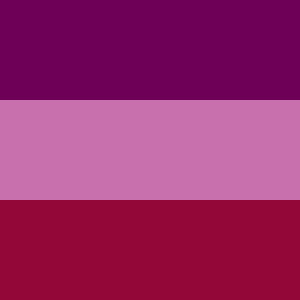 prideslime:as requested, plum pride flags!in order from left to right: lesbian, gay, bi, trans, pan,