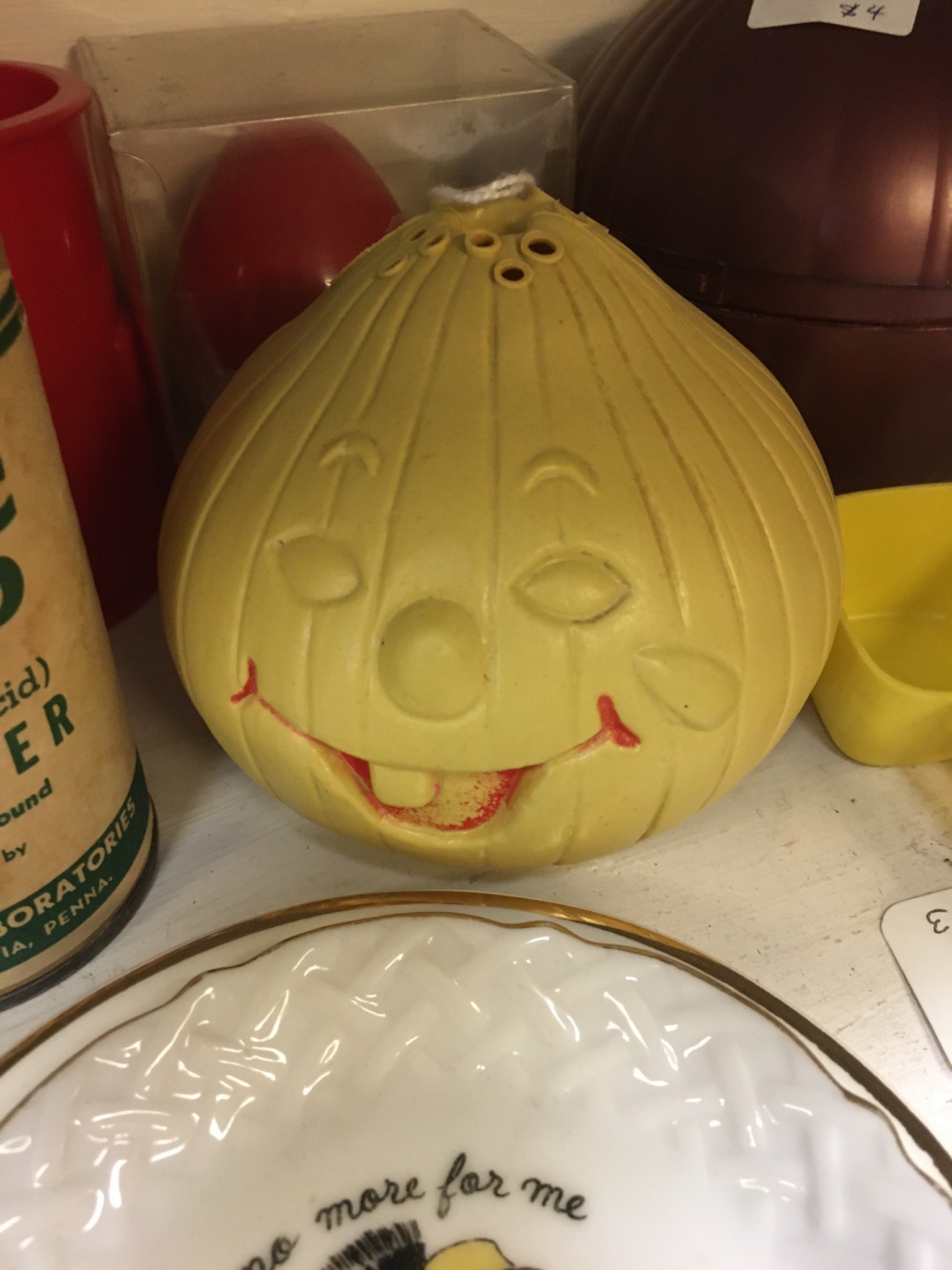 shiftythrifting:Knock off PootDouble penis cock vinegar and oil jar?Geo Wafhington