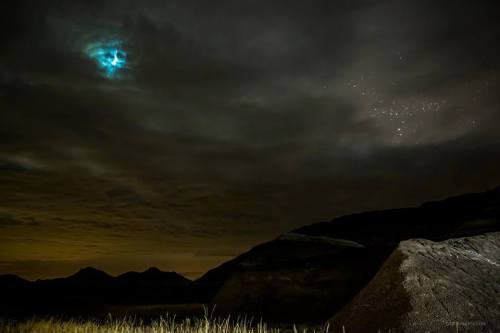 Badlands MeteorPhotographer Randy Halverson was at Badlands National Park last August filming a time